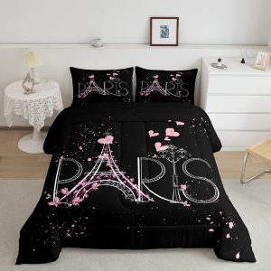 eiffel tower comforter