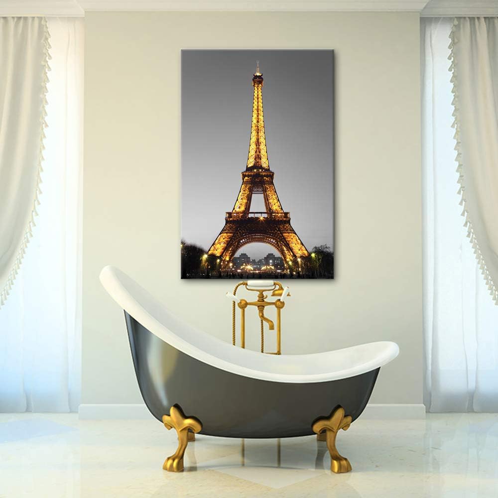 eiffel tower light show artwork